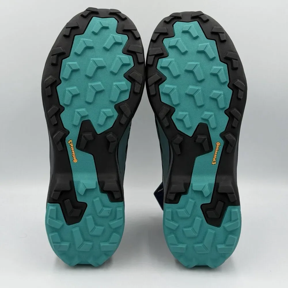 ADIDAS Terrex Skychaser AX5 Gore-tex Hiking Shoes Mens 10.5 Blue Green JQ2209